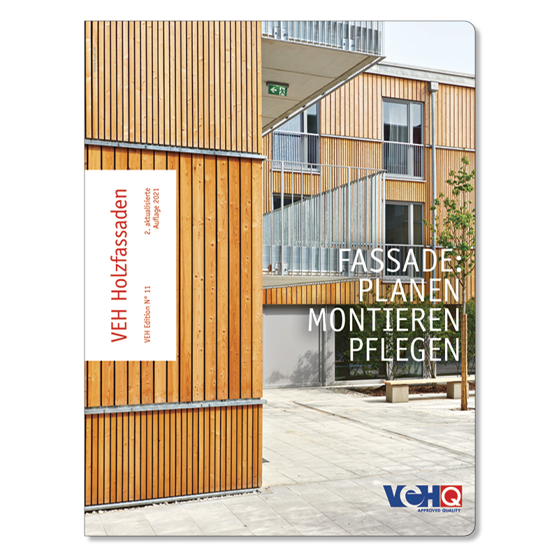 Cover der VEH-Fassadenbroschüre in einer aktualisierten Auflage.